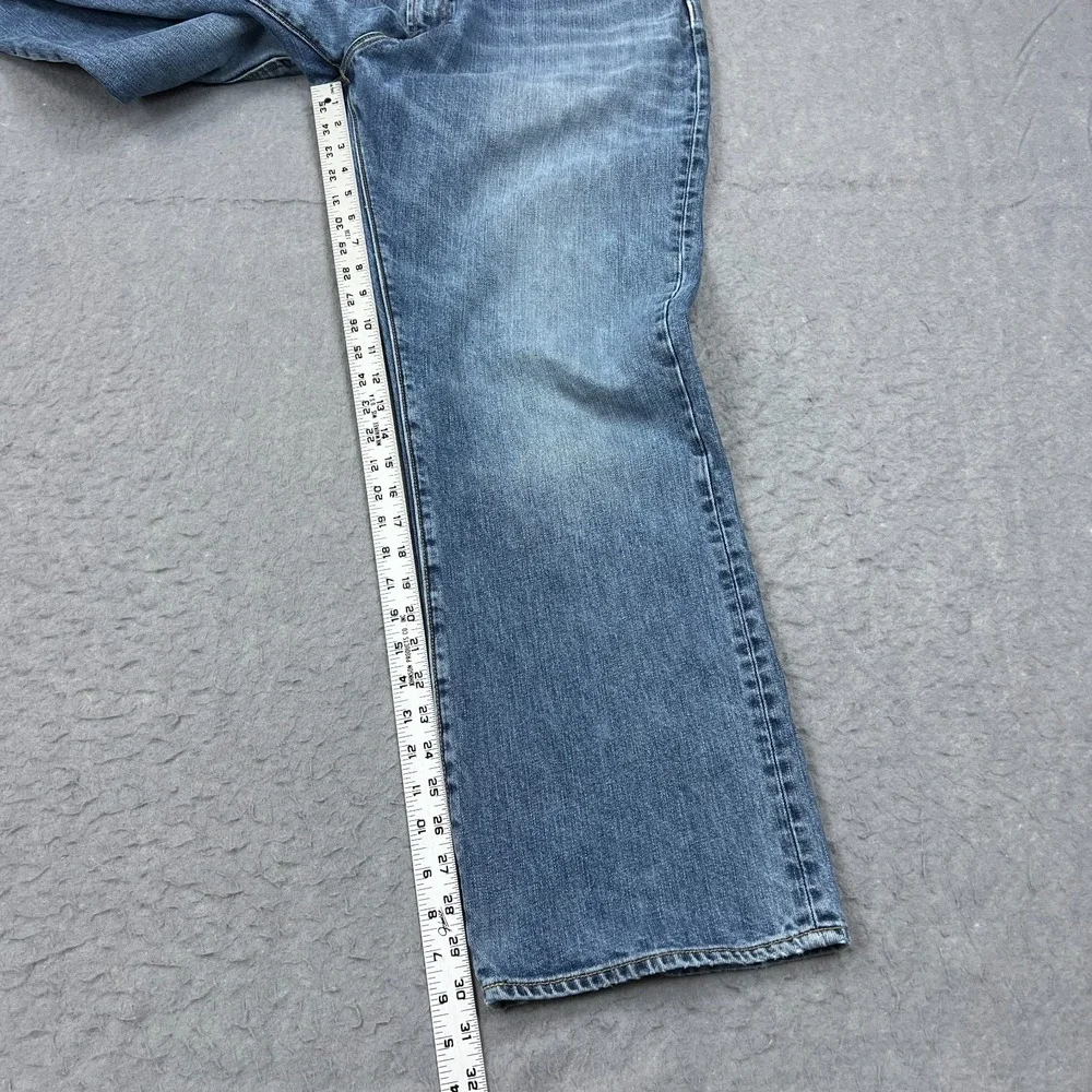 Gap 1969 Jeans Mens 38x30 Standard Fit 54023 Blue Medium‎ Authentic Wash Denim